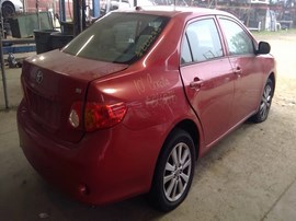 2010 TOYOTA COROLLA, RED, LE MODEL, 1.8L, AT.  Z26275